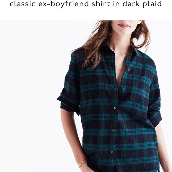 Madewell Tops - Women’s Madewell Classic Ex-boyfriend Shirt